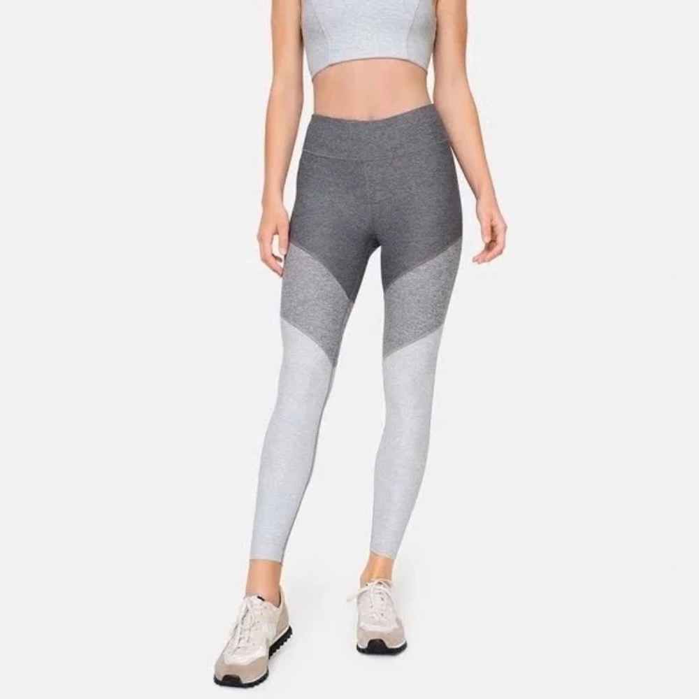 Outdoor Voices Springs Leggings 7/8 - Gray Graphite/Ash/Dove Size Small